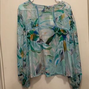 Anthropologie Peasant Top
